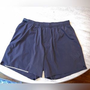 LuluLemon surge 6’ inseam shorts with liner size large